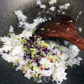 蔬菜炒饭一一松鼠拼盘的做法步骤:11