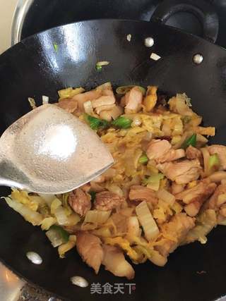 酸菜粉丝汆白肉的做法步骤:9