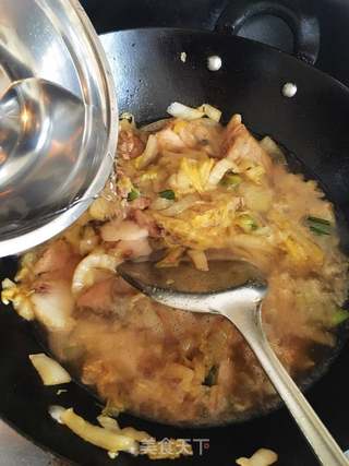 酸菜粉丝汆白肉的做法步骤:10