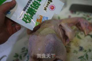 圣诞内涵满满烤鸡的做法步骤:7