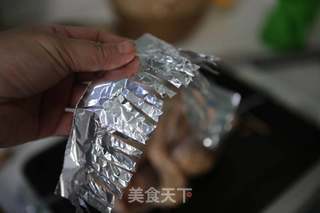 圣诞内涵满满烤鸡的做法步骤:29