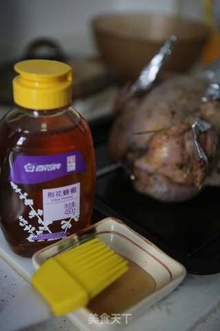 圣诞内涵满满烤鸡的做法步骤:31