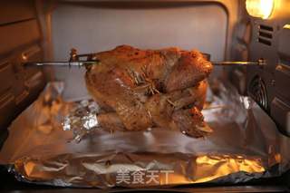 圣诞内涵满满烤鸡的做法步骤:33