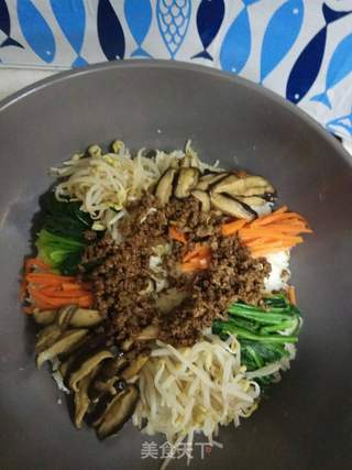 美味韩式拌饭的做法步骤:3