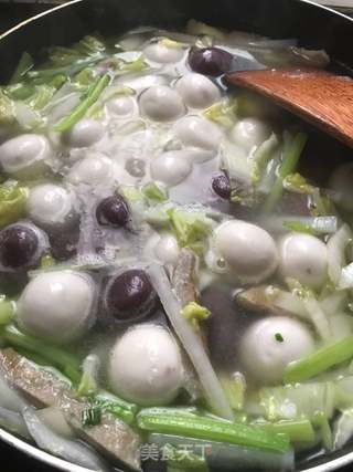 粤式咸汤圆的做法步骤:15