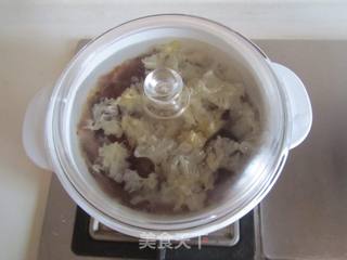 桃胶银耳羹的做法步骤:5