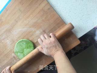 翡翠饺子的做法步骤:4