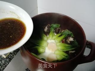 砂锅版广式腊味煲仔饭的做法步骤:9