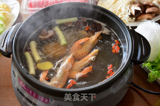 二人杂蔬菌菇羊肉火锅的做法步骤:6