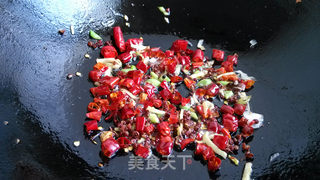 辣子鸡的做法步骤:8