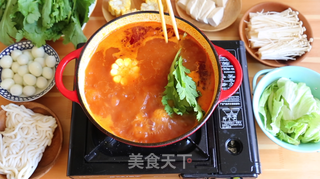 红果家菜谱之番茄牛肉火锅的做法步骤:11