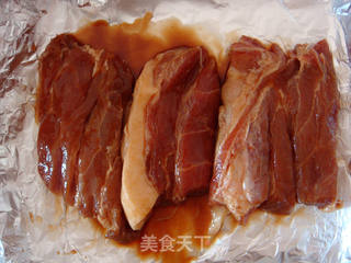 蜜汁叉烧肉的做法步骤:5