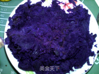 香糯紫薯南瓜饼的做法步骤:7