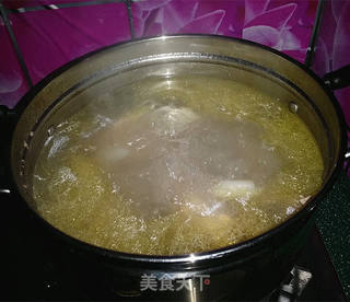 原味老母鸡汤的做法步骤:5