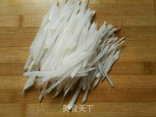 白萝卜丸子汤的做法步骤:6