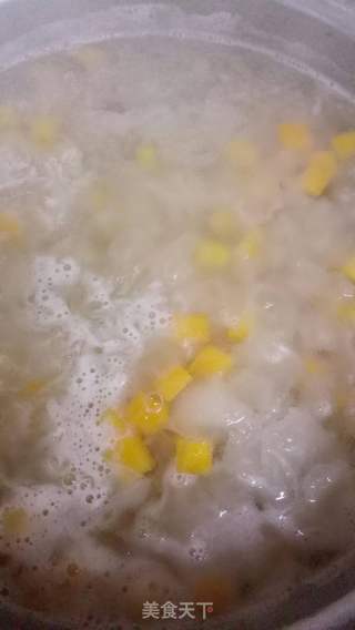 银耳红薯羹的做法步骤：4