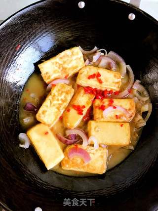 鲍汁极品豆腐的做法步骤:12