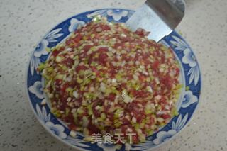 牛肉韭黄饺子的做法步骤:9