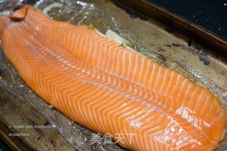 圣诞派对大餐系列:东欧盐渍三文鱼 Gravlax Salmon的做法步骤:6