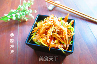 香辣鸡丝的做法步骤:6