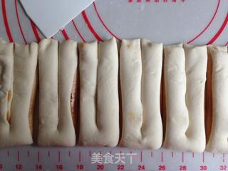 花生酱花卷的做法步骤:7