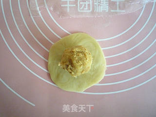 金丝肉松饼的做法步骤:23