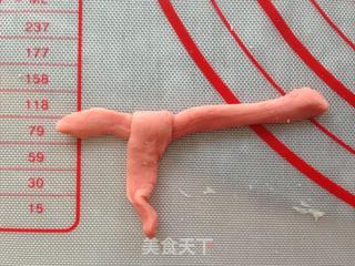 雪人豆沙包的做法步骤:12
