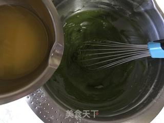 恋上白巧抹茶玛德琳的做法步骤：5