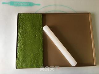 抹茶花生牛轧糖的做法步骤:8