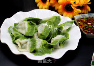翡翠饺子白菜饺子的做法步骤:18
