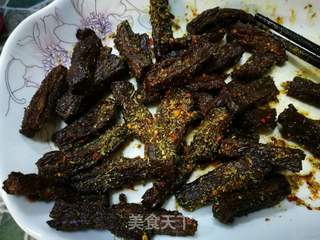 手撕牛肉的做法步骤:11