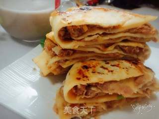 千层肉饼的做法步骤:8