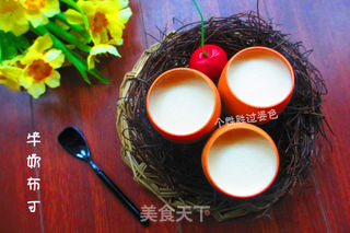 牛奶布丁的做法步骤:8