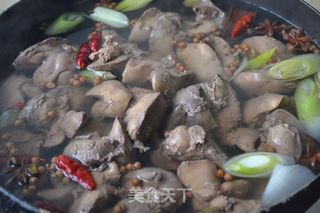 盐水鸡肝的做法步骤:7