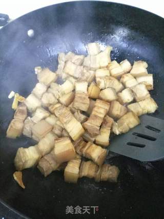 虎皮蛋烧肉的做法步骤:3
