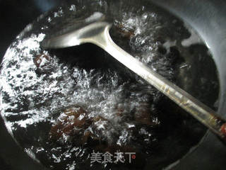 #榨菜丝里脊肉炒黑木耳 的做法图解3