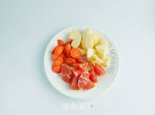 苹果橙子胡萝卜汁----汉美驰破壁机 的做法步骤:2