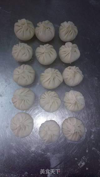 小笼包的做法步骤:7
