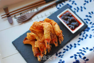 酥皮沙虾 的做法步骤:8