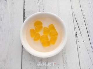 香橙牛奶布丁的做法步骤:2
