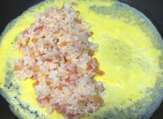 就在今天,你不只会紫菜包饭,蛋包饭宝宝吃了还喊着不够!的做法步骤:8