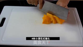 老少咸宜的糯米南瓜豆沙包  的做法步骤：1