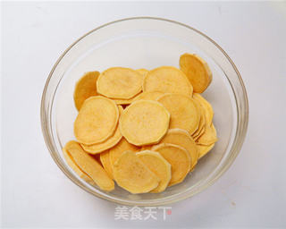 超好吃的烤红薯片的做法步骤:2