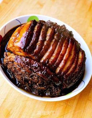 【梅州】梅菜扣肉的做法步骤:14