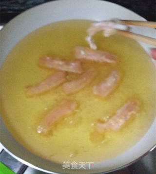 【山东】琥珀琉璃肉的做法步骤:5