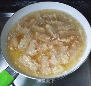 【山东】琥珀琉璃肉的做法步骤:6
