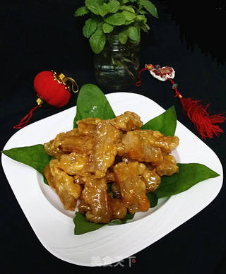【山东】琥珀琉璃肉的做法步骤:11