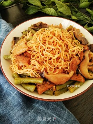 【河南】豆角蒸面条的做法步骤:11