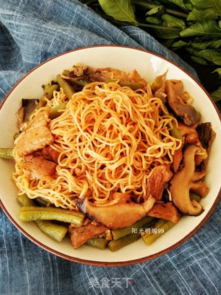 【河南】豆角蒸面条的做法步骤:14