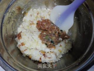 【浙江】花生肉末米饭饼的做法步骤：3